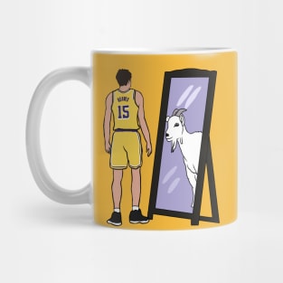 Austin Reaves Mirror GOAT Mug